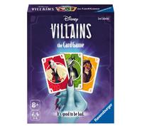 Ravenburger - Disney Villains, Gioco di Carte per tutta la famiglia, 8+ Anni