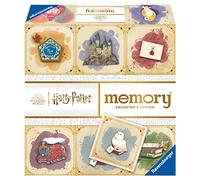 RAVENSBURGER - MEMORY® HARRY POTTER'S COLLECTOR EDITION, 64 TESSERE, GIOCO DA TAVOLO, 3+ ANNI
