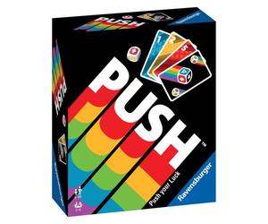 Ravenburger - push, gioco di carte per tutta la famiglia, 8+ anni - 2 - 6 giocatori