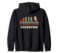 Ravencoin Evoluzione Felpa con Cappuccio