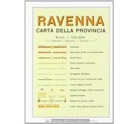 Ravenna. Carta stradale della provincia 1:100.000