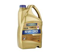 RAVENOL FDS SAE 5W-30 5l olio motore completamente sintetico a basso consumo per motori a benzina e diesel di autovetture 1111139-005-01-999