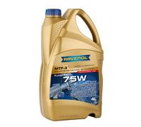 RAVENOL MTF-3 SAE 75W 4 Litri Olio Per Trasmissione Manuale API GL 4