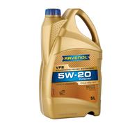 Ravenol Pickup Vfe SAE 5W 20 Universale Sintetico Basso Attrito Olio Motore 5L