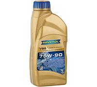 RAVENOL VSG SAE 75 W 90/vollsynthetisches getriebeoel Api GL 5/Api GL di 4, 1 Litri