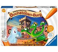 Ravensburger 00737 - Caccia al tesoro nel Castello dell'Alfabeto, Gioco interattivo di apprendimento