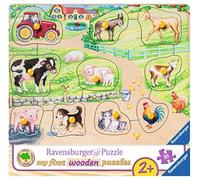 Ravensburger 03689 My First Puzzle, Mattina in Fattoria, 10 Pezzi