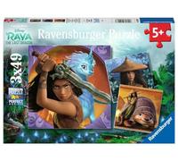 Puzzle RAVENSBURGER Raya e il drago 3x49 pezzi
