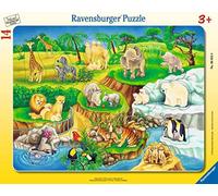 Ravensburger - 06052 8 - Puzzle Didacta 14 Pezzi - allo Zoo