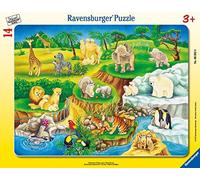 Ravensburger - 06052 8 - Puzzle Didacta 14 Pezzi - allo Zoo - NUOVO