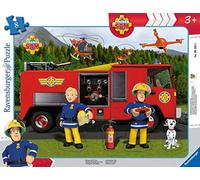 Ravensburger 06169 Fireman Sam Puzzle, Incorniciati