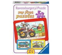 Ravensburger 06573 8 "Digger/Tractor/Dropside Puzzle