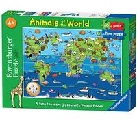 Ravensburger 07072 - Animali del mondo, Puzzle 60 pezzi Giant