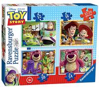 Ravensburger 07108 Toy Story- 4 Puzzle (da 12 a 24 pezzi per puzzle)