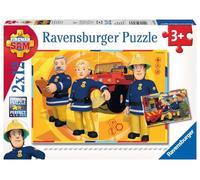 Ravensburger 07584 - Sam Il Pompiere Puzzle 2x12 Pezzi