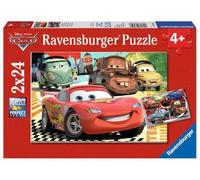 Ravensburger 08959 8 - Le Nuove Avventure di Cars, Puzzle 2x24 Pezzi