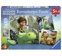 Ravensburger 09406 - Il Viaggio di Arlo The Good Dinosaur Puzzle, 3 x 49 Pezzi