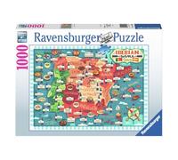 Ravensburger 1000 Pezzi-illustrati Puzzle 2D, Multicolore, 17608