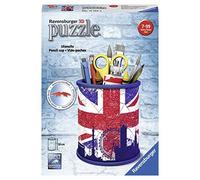 Ravensburger 11153 - Portapenne puzzle 3D, motivo: Union Jack - NUOVO