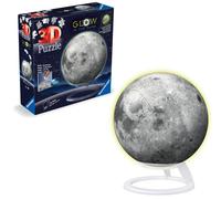 Ravensburger 11586 Glow in The Dark Moon-3D Puzzles for Kids Age 6 Years Up-72 P