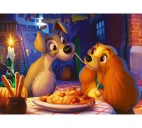 Ravensburger 12000003 - Lilli e il vagabondo - puzzle 1000 pezzi - puzzle adulti