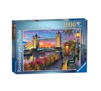 Ravensburger 12000041 - Tower Bridge al tramonto - puzzle 1000 pezzi - puzzle ad