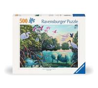 Ravensburger 12000044 - Manatee Moments - puzzle 500 pezzi - puzzle adulti e ragazzi da 12 anni, puzzle animali