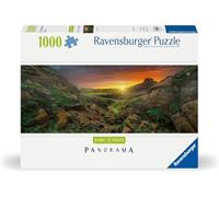Ravensburger 12000046 - Sole sopra l'Islanda - puzzle 1000 pezzi - puzzle adulti e ragazzi da 14 anni, puzzle natura, puzzle paesaggio