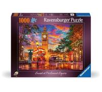 Ravensburger - Puzzle Sunset At Parliament Square 1000P (12000184) Toy NUOVO