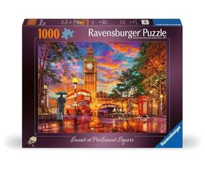 Ravensburger 12000184 - Piazza del Parlamento, Londra - puzzle 1000 pezzi - puzzle adulti e ragazzi da 14 anni, puzzle adulti citta Londra
