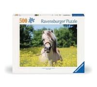 Ravensburger 12000210 - Cavallo bianco - puzzle 500 pezzi - puzzle adulti e ragazzi da 12 anni, puzzle cavallo