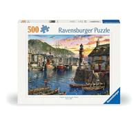 Ravensburger 12000212 - Alba al porto - puzzle 500 pezzi - puzzle adulti e ragazzi da 12 anni,
