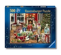 Ravensburger Enchanted Christmas 500 Piece Jigsaw Holiday Puzzle for Adults - 12