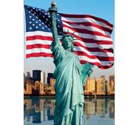 Ravensburger 12000242 - New York - puzzle 2x500 pezzi - puzzle adulti e ragazzi da 12 anni, puzzle New York