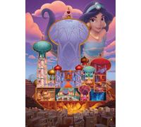 Ravensburger 12000258 - Disney Jasmine Castle - puzzle 1000 pezzi - puzzle adult