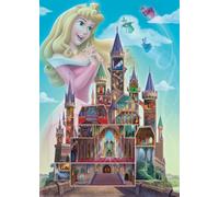 Ravensburger 12000266 - Disney Aurora Castle - puzzle 1000 pezzi - puzzle adulti