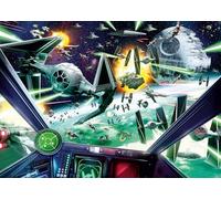 Ravensburger 12000403 - Star Wars:X-Wing Cockpit - puzzle 1000 pezzi - puzzle adulti e ragazzi da 14 anni, puzzle Star Wars, regalo Star Wars