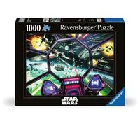 Ravensburger 12000404 Puzzle 1000 Pezzi Star Wars Cockpit Di Combattimento TIE