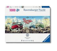 Ravensburger 12000443 - Camper Volkswagen nel Passo del Brennero - puzzle 1000 pezzi - puzzle adulti e ragazzi da 14 anni, regalo per i fan della VW Bulli