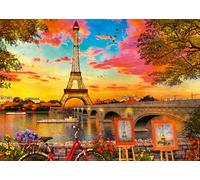 Ravensburger Puzzle 12000461 - Paris und die Seine - 1000 Teile Puzzle für Erwac