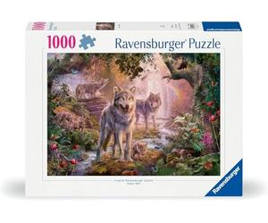 Ravensburger 12000465 - Lupi d'estate - puzzle 1000 pezzi - puzzle adulti e ragazzi da 14 anni, puzzle animali