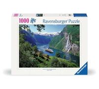 Ravensburger 12000475 - Fiordo norvegese - puzzle 1000 pezzi - puzzle adulti e ragazzi da 14 anni, puzzle natura, puzzle paesaggio