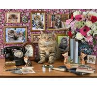 Ravensburger 12000482 - Il mio piccolo gatto - puzzle 1000 pezzi - puzzle adulti e ragazzi da 14 anni, puzzle animali
