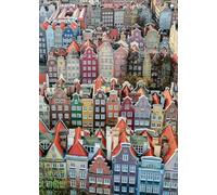 Ravensburger 12000520 - Danzing, Polonia - puzzle 1000 pezzi - puzzle adulti e ragazzi da 14 anni, puzzle adulti citta Danzig