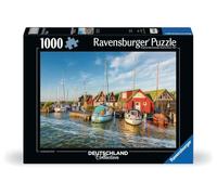Ravensburger 12000584 - Porto di Ahrenshoop - puzzle 1000 pezzi - puzzle adulti e ragazzi da 14 anni,