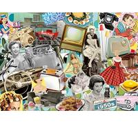 Ravensburger RVB12000618 Puzzle da 1000 Pezzi - Gli Anni 50