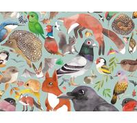 Ravensburger RVB12000658 Puzzle da 500 Pezzi - I Visitatori del Giardino