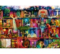 Ravensburger 12000665 - La libreria fatata - puzzle 1000 pezzi - puzzle adulti e ragazzi da 14 anni, puzzle fantasy