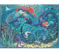 Ravensburger 12000736 - Le sirene - puzzle 1500 pezzi - puzzle adulti e ragazzi da 14 anni, puzzle mare