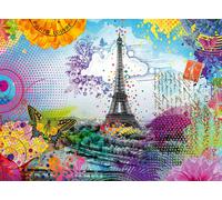 Ravensburger 12000772 - Postcard from Paris - 500 pieces jigsaw puzzle - Puzzle